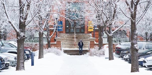 2019年秋季学期下雪了